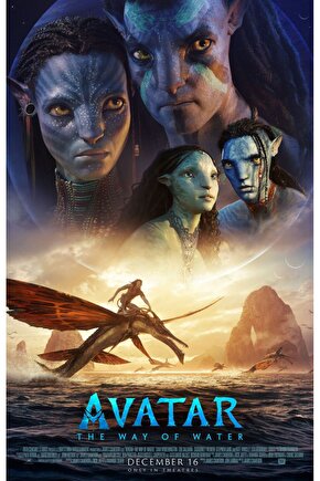 Avatar The Way of Water (2022) 0003 ( FOLYO ) - AFİŞ - POSTER-1452