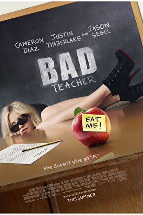 Bad Teacher (2011) ( FOLYO ) - AFİŞ - POSTER-1584