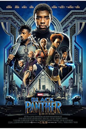 Black Panther (2018) 0004 ( FOLYO ) - AFİŞ - POSTER-1794