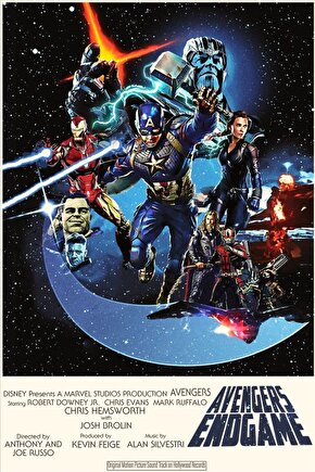 Avengers Endgame (2019) 0051 ( FOLYO ) - AFİŞ - POSTER-1500