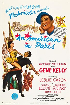 An American in Paris (1951) ( FOLYO ) - AFİŞ - POSTER-1317