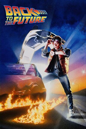 Back to the Future (1985) ( FOLYO ) - AFİŞ - POSTER-1553