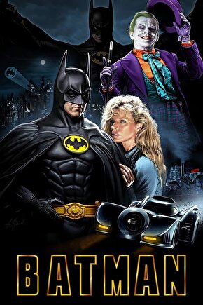 Batman (1989) ( FOLYO ) - AFİŞ - POSTER-1635