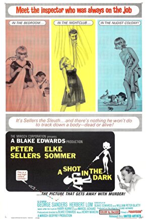 A Shot in the Dark (1964) ( FOLYO ) - AFİŞ - POSTER-1127