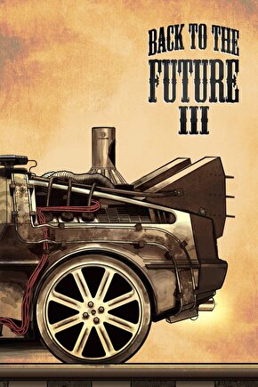 Back to the Future Part III (1990) ( FOLYO ) - AFİŞ - POSTER-1566