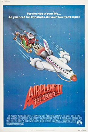 Airplane II The Sequel (1982) ( FOLYO ) - AFİŞ - POSTER-1186