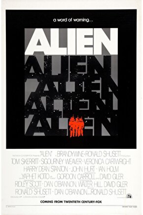 Alien (1979) 0008 ( FOLYO ) - AFİŞ - POSTER-1222