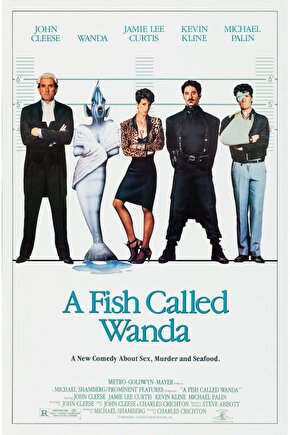 A Fish Called Wanda (1988) 1 ( FOLYO ) - AFİŞ - POSTER-1084