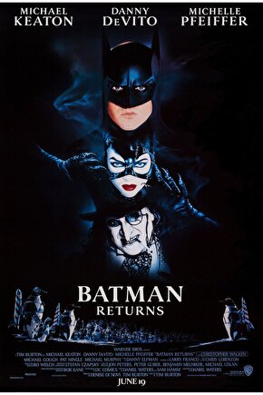 Batman Returns (1992) 1 ( FOLYO ) - AFİŞ - POSTER-1655