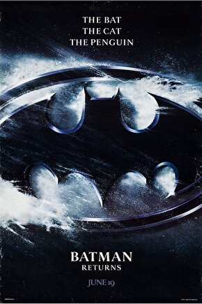 Batman Returns (1992) ( FOLYO ) - AFİŞ - POSTER-1654