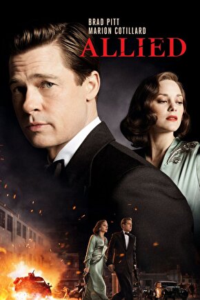 Allied (2016) 1 ( FOLYO ) - AFİŞ - POSTER-1269