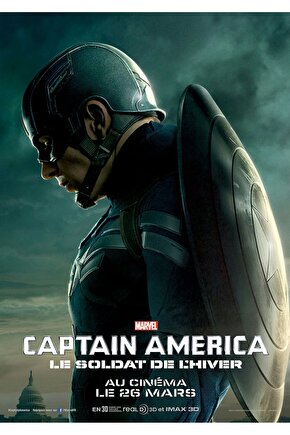 Captain America The Winter Soldier (2014) 5 ( FOLYO ) - AFİŞ - POSTER-1995