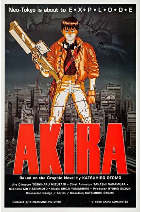 Akira (1988) 1 ( FOLYO ) - AFİŞ - POSTER-1189