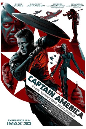 Captain America The Winter Soldier (2014) 1 ( FOLYO ) - AFİŞ - POSTER-1991