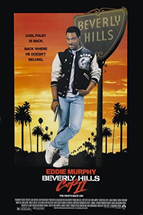 Beverly Hills Cop II (1987) ( FOLYO ) - AFİŞ - POSTER-1749