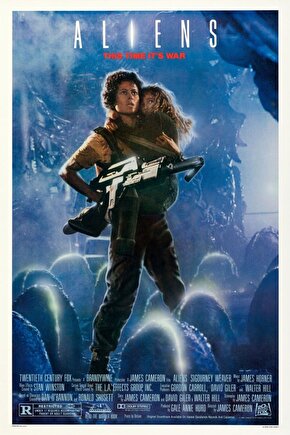 Aliens (1986) ( FOLYO ) - AFİŞ - POSTER-1246