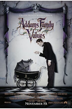 Addams Family Values (1993) 1 ( FOLYO ) - AFİŞ - POSTER-1164