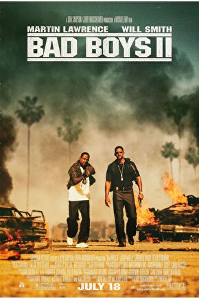 Bad Boys II (2003) 2 ( FOLYO ) - AFİŞ - POSTER-1574