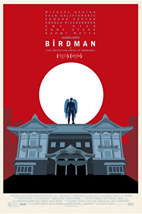 Birdman (2014) 4 ( FOLYO ) - AFİŞ - POSTER-1767