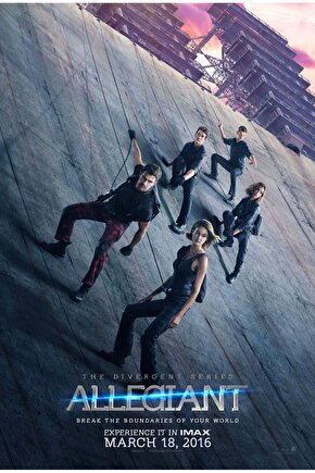 Allegiant (2016) 5 ( FOLYO ) - AFİŞ - POSTER-1266