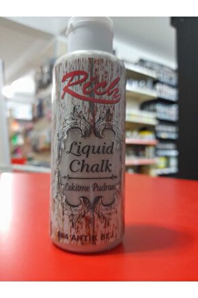 liquid chalk eskitme pudrası 120cc ANTİK BEJ