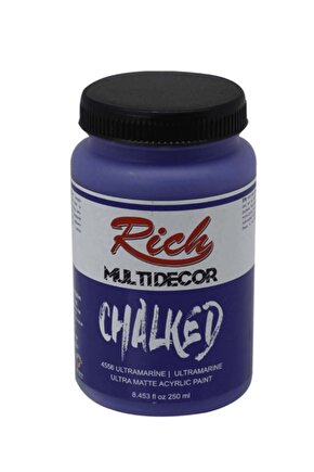 Rıch Chalked Akr. Boya 250 Cc 4556 Ultramarine