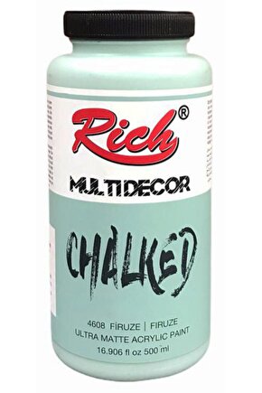 Multi Decor Chalked Akrilik 500ml N:4608 Firuze