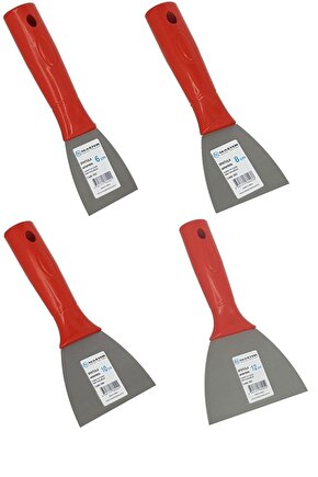 Saptak Spatula 6-8-10-12cm 4lü Set