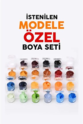 Sayılarla Boyama Özel Yedek Boya Seti