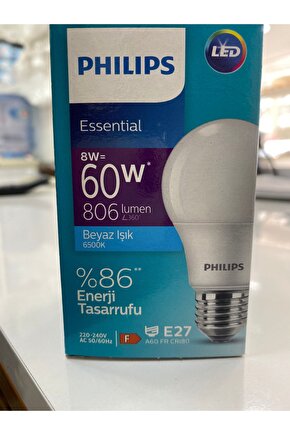 8w Philips Led Ampül