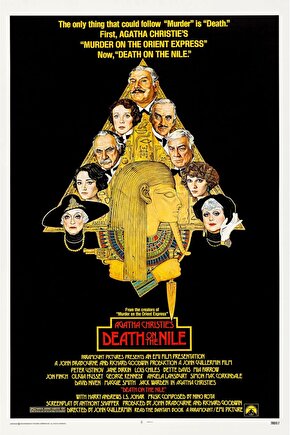 Death on the Nile (1978) ( FOLYO ) - AFİŞ - POSTER-2390