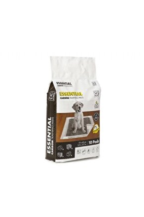 10168501 M-PETS ESSENTIAL CARBONLU YAPIŞKANLI ÇİŞ PEDİ 33X45CM 10LU