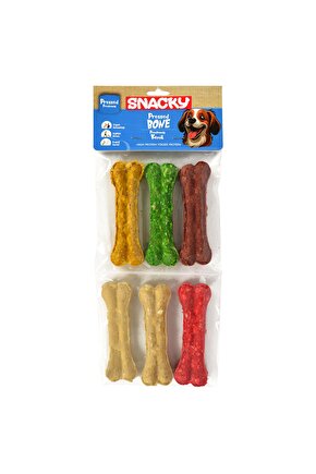 Munchy Köpek Press Kemik 6lı *11,5cm *255g *10 Paket