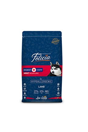 Hypoallergenic Medium Large Kuzulu Düşük Tahıllı Yetişkin Köpek Maması 15 Kg