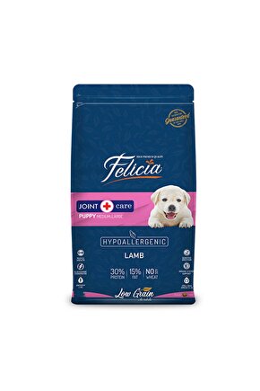 Hypoallergenic Medium Large Kuzulu Düşük Tahıllı Yavru Köpek Maması 15 Kg