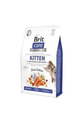 Britcare Tahılsız Somonlu Bağışıklık Destekleyici Yavru Kedi Maması 2 Kg