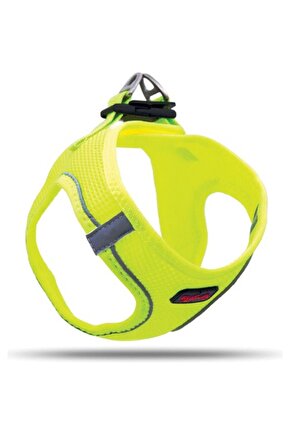 Air-mesh Harness Köpek Göğüs Tasması Neon Sarı Xs