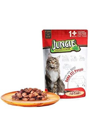 Dana Etli Pouch Yetişkin Konserve Kedi Maması 85 gr