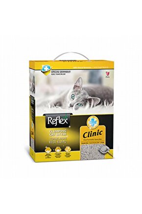 Clinic Topaklanan Kedi Kumu 10 Lt