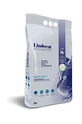 Lindo Advanced Kokusuz Topaklaşan Bentonit Kedi Kumu 12 Lt