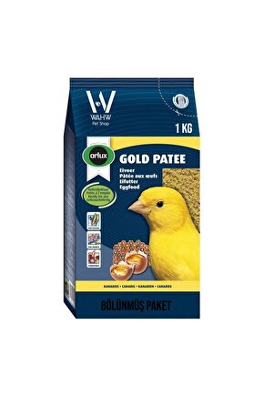 Orlux Gold Patee Kanarya Sarı Nemli Yumurtalı, Ballı Mama - Yetiştirici Maması 1KG