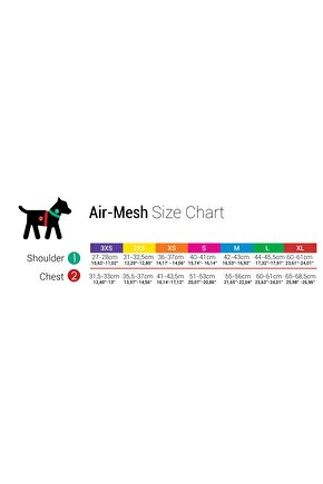 Air-mesh Harness Köpek Göğüs Tasması Saks Mavi S