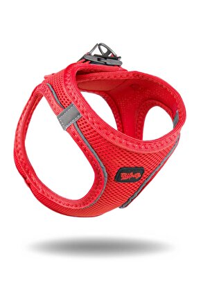 Air Mesh Harness Göğüs Tasması Kırmızı Xlarge