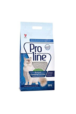 Pro Line Naturel Parfümsüz Kedi Kumu 10 Lt - Kokusuz