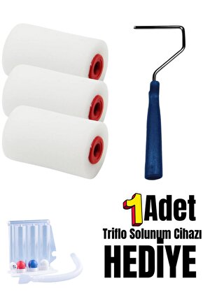 Premium 5cm Sünger Rulo 3 Adet | Triflo