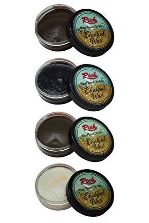 Chalked Wax 50 ml 4lü Set