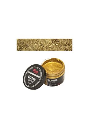 Rıch Crm-ttp-9206 Chrome Texture Paste 9206 Antik Gold