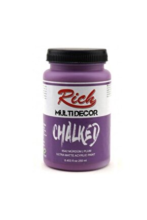 Multi Decor Chalked Akrilik 250ml N:4542 Mürdüm