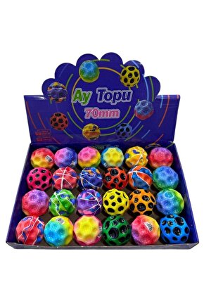 Yükseğe Zıplayan Delikli Bouncer Ball Süper Uzay Topu 1 Adet