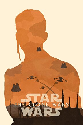 Star Wars The Clone Wars (2008) AFİŞ - POSTER ( FOLYO ) - AFİŞ - POSTER-6126